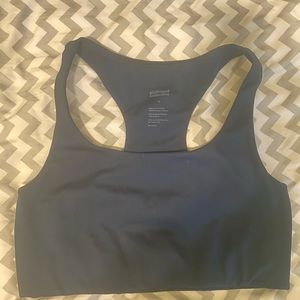 Navy Girlfriend collective sports bra size small